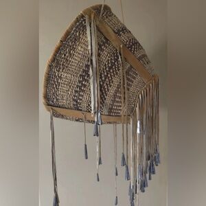 Vintage Arizona White Mountain Apache Burden Basket Extra Large 16”x11”